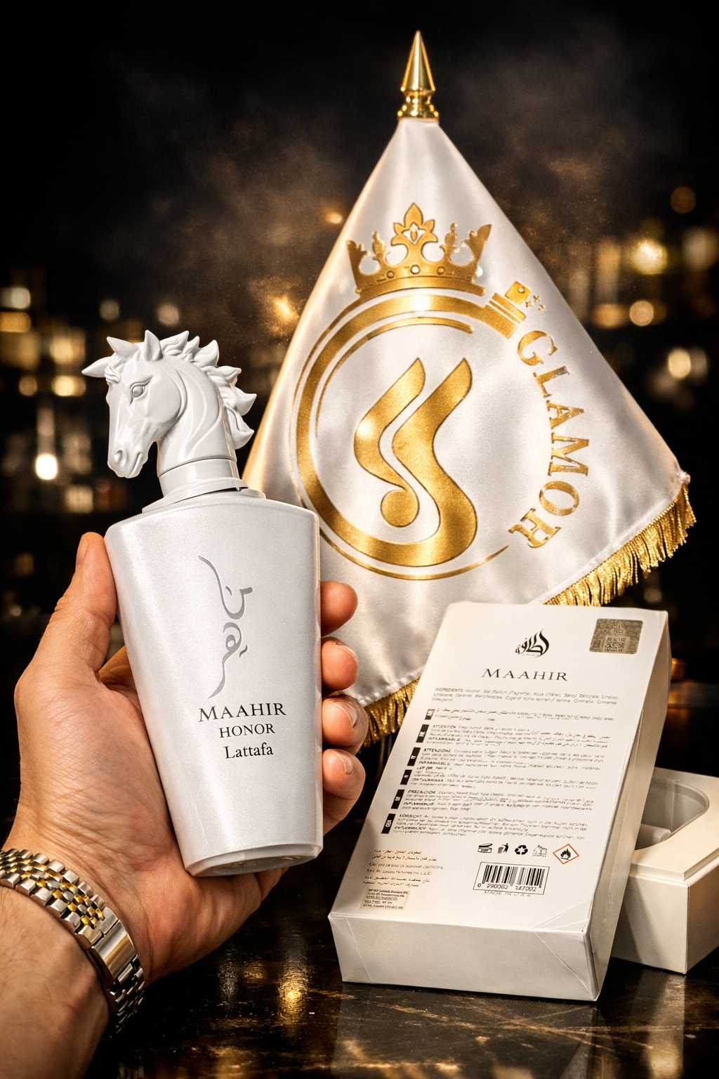 عطر و ادکلن لطافه ماهر هانر سفید